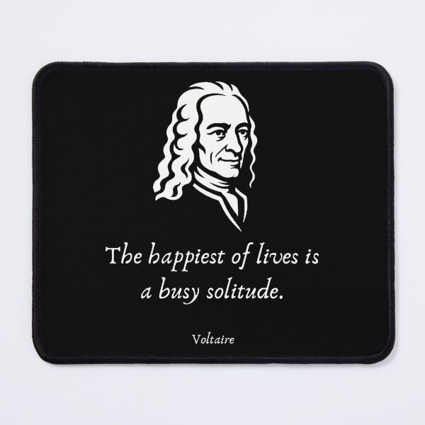 Item preview, Voltaire - The happiest of lives.. designed and sold by diddlysquid.