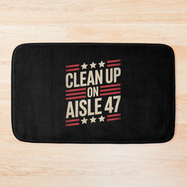 Item preview, Clean Up On Aisle 47 Impeach 47 Anti Trump  designed and sold by GGrizeldaRivas.