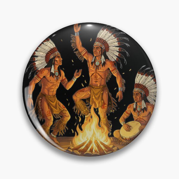 Item preview, Indians in the forest designed and sold by Homehello.