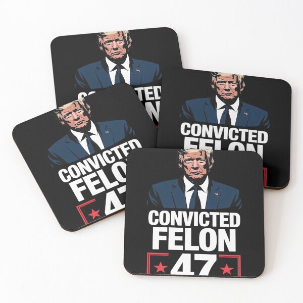 Item preview, Convicted Felon 47 President 2025 Anti Trump Felon Protest  designed and sold by GGrizeldaRivas.