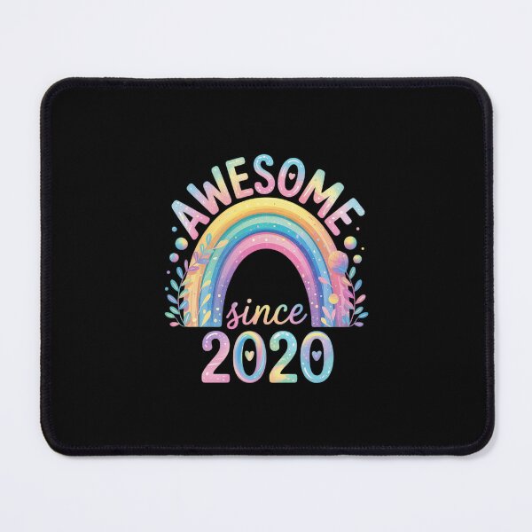 Item preview, Awesome Since 2020 5 Year Old Rainbow Tie Dye 5th Birthday  designed and sold by MicanCuteStore.