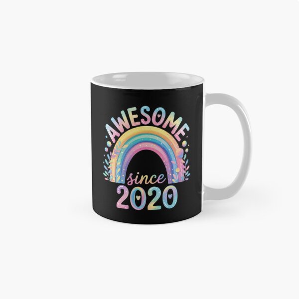 Item preview, Awesome Since 2020 5 Year Old Rainbow Tie Dye 5th Birthday  designed and sold by MicanCuteStore.