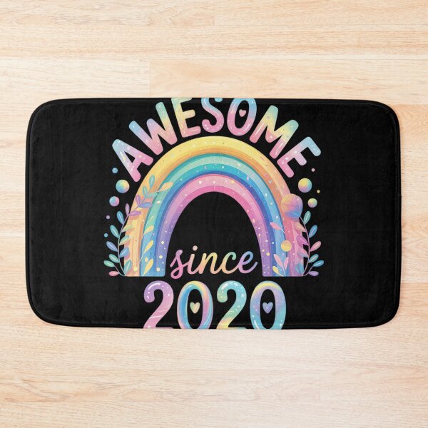 Item preview, Awesome Since 2020 5 Year Old Rainbow Tie Dye 5th Birthday  designed and sold by MicanCuteStore.