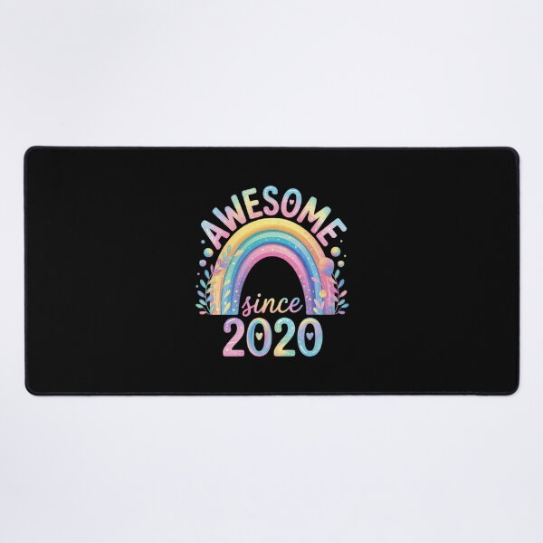 Item preview, Awesome Since 2020 5 Year Old Rainbow Tie Dye 5th Birthday designed and sold by MicanCuteStore.