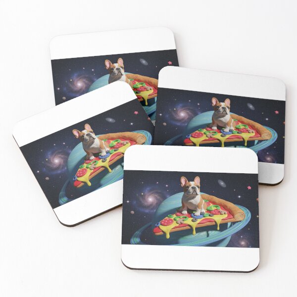 Item preview, Cosmic Furry Slice: Dog on a Pizza-Uranus Plasticine designed and sold by April-Friends.