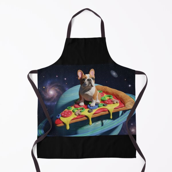Item preview, Cosmic Furry Slice: Dog on a Pizza-Uranus Plasticine designed and sold by April-Friends.