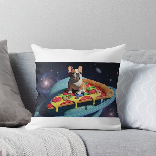 Item preview, Cosmic Furry Slice: Dog on a Pizza-Uranus Plasticine designed and sold by April-Friends.