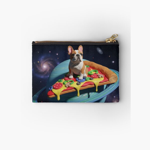 Item preview, Cosmic Furry Slice: Dog on a Pizza-Uranus Plasticine designed and sold by April-Friends.