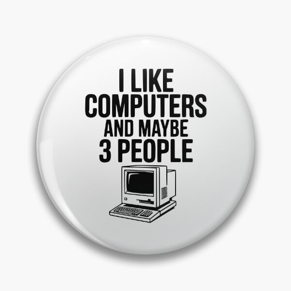 Item preview, I Like Computers and Maybe 3 People designed and sold by Frank Ring.