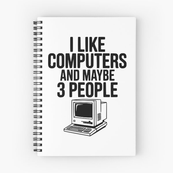 Item preview, I Like Computers and Maybe 3 People designed and sold by Frank Ring.