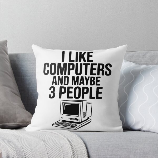 Item preview, I Like Computers and Maybe 3 People designed and sold by Frank Ring.