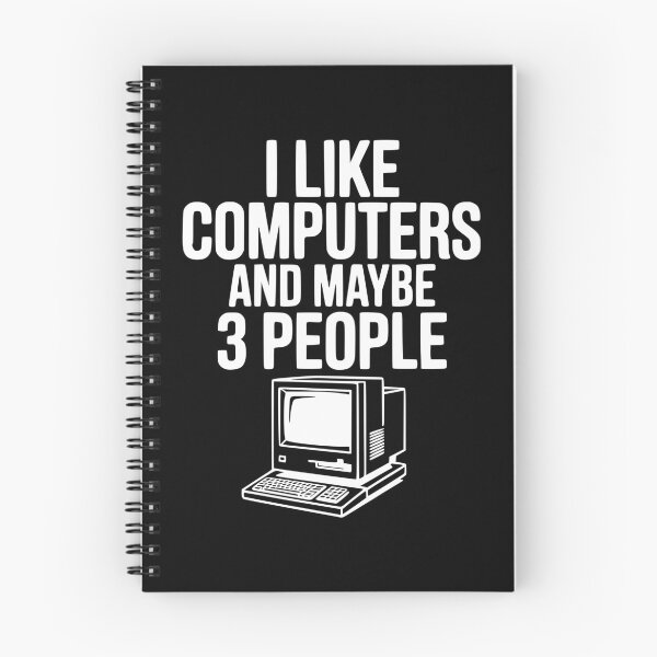 Item preview, I Like Computers and Maybe 3 People designed and sold by Frank Ring.