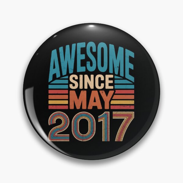 Item preview, Awesome Since May 2017 5th Birthday 5 Years Old  designed and sold by MicanCuteStore.