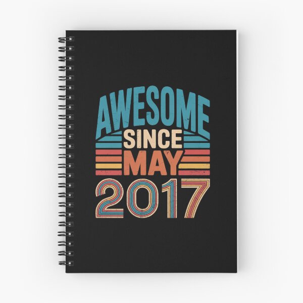 Item preview, Awesome Since May 2017 5th Birthday 5 Years Old  designed and sold by MicanCuteStore.