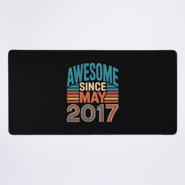 Item preview, Awesome Since May 2017 5th Birthday 5 Years Old  designed and sold by MicanCuteStore.