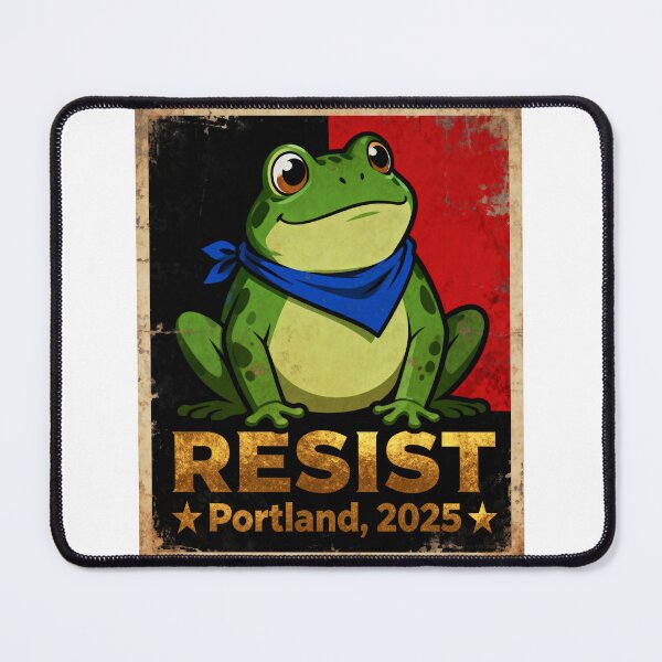 Item preview, Portland Frog Protest 2025 designed and sold by AddlPoolart.