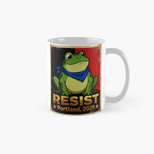 Item preview, Portland Frog Protest 2025 designed and sold by AddlPoolart.