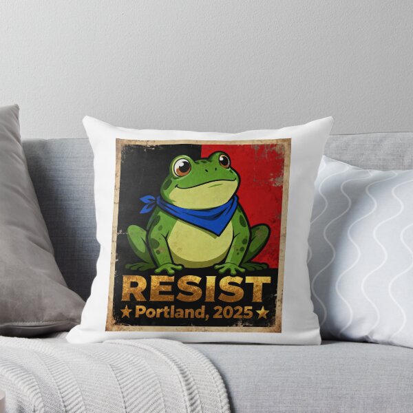 Item preview, Portland Frog Protest 2025 designed and sold by AddlPoolart.