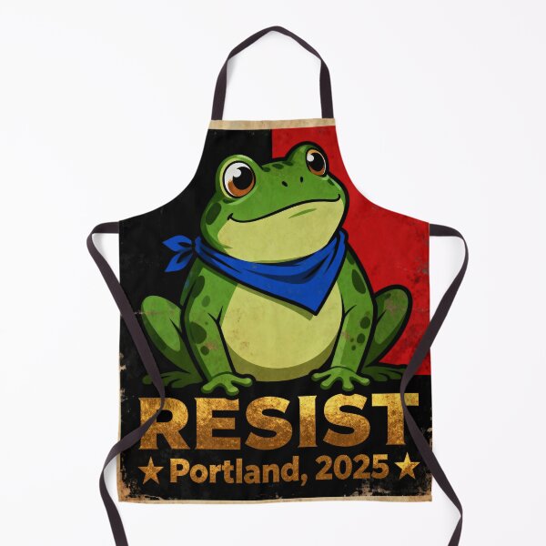 Item preview, Portland Frog Protest 2025 designed and sold by AddlPoolart.