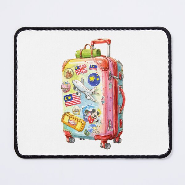 Item preview, Watercolor Suitcase designed and sold by Sketch-Shack.