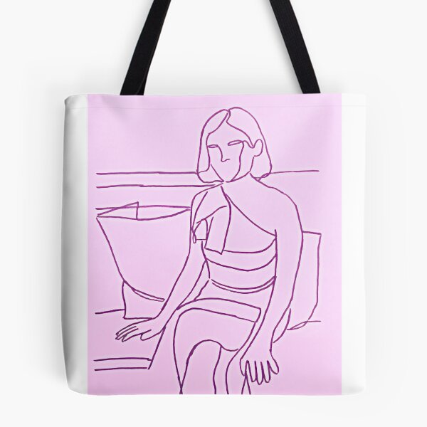 Item preview, Lucy Pink Lines designed and sold by SJHorsfall.