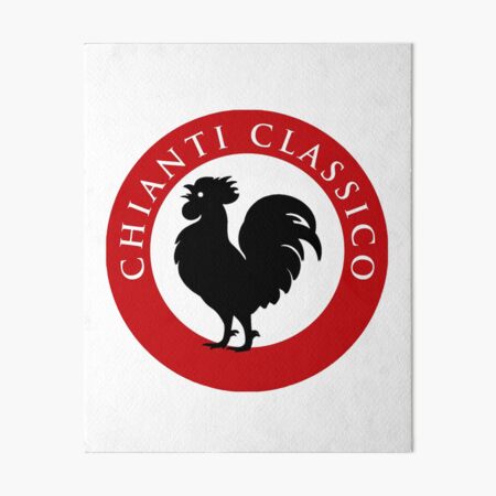 Black Rooster Chianti Classico Art Board Print