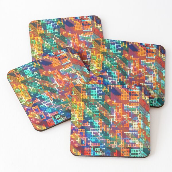 Item preview, Colorful Geometric Abstract Design – Modern Digital Art designed and sold by Arjen Roos.