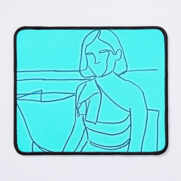Item preview, Lucy Bright Blue Lines  designed and sold by SJHorsfall.