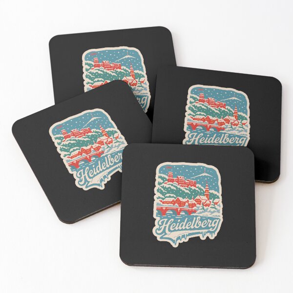 Item preview, Heidelberg Winter Landscape Skyline   designed and sold by Boogosh.