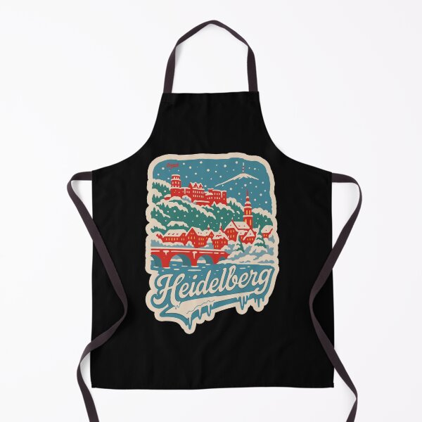 Item preview, Heidelberg Winter Landscape Skyline   designed and sold by Boogosh.