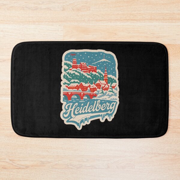 Item preview, Heidelberg Winter Landscape Skyline   designed and sold by Boogosh.