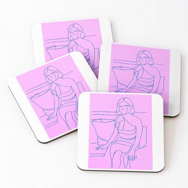 Item preview, Lucy Pink Lines  designed and sold by SJHorsfall.
