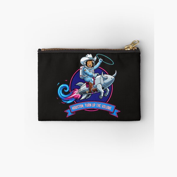 Item preview, Houston Turn Up The Volume Space Cowboy Rodeo designed and sold by PostersMode.