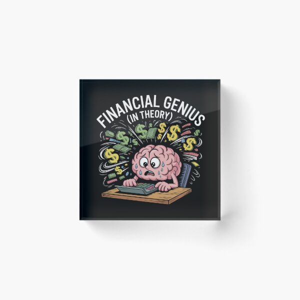 Item preview, Financial Genius (In Theory) designed and sold by jkrphoto.