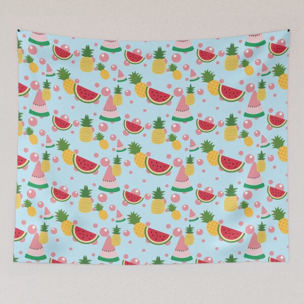 Item preview, colorful fruit pattern designed and sold by rovan-hamdy.