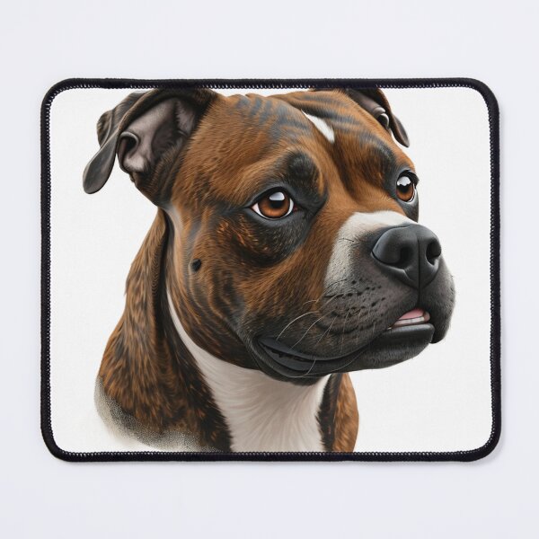 Item preview, Stylish Staffie dog portrait. designed and sold by adey68.