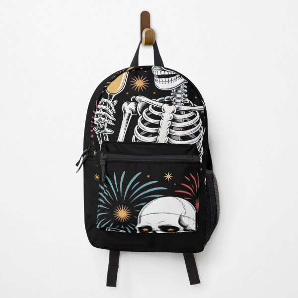 Item preview, Skeleton Toast Happy New Year designed and sold by sandrahofer-art.
