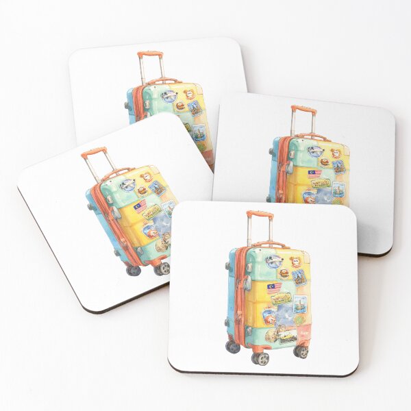 Item preview, Watercolor Suitcase designed and sold by Sketch-Shack.