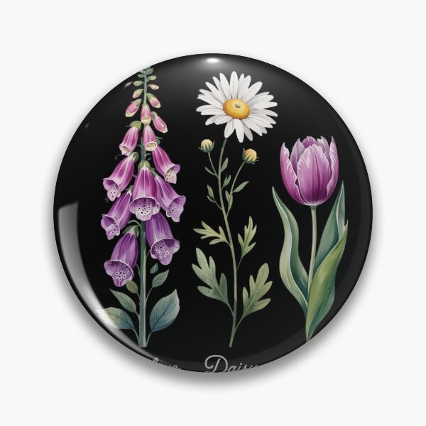 Item preview, Floral Anti Trump Foxglove Daisy Tulip Floral for Women  designed and sold by HuValverdeArt.