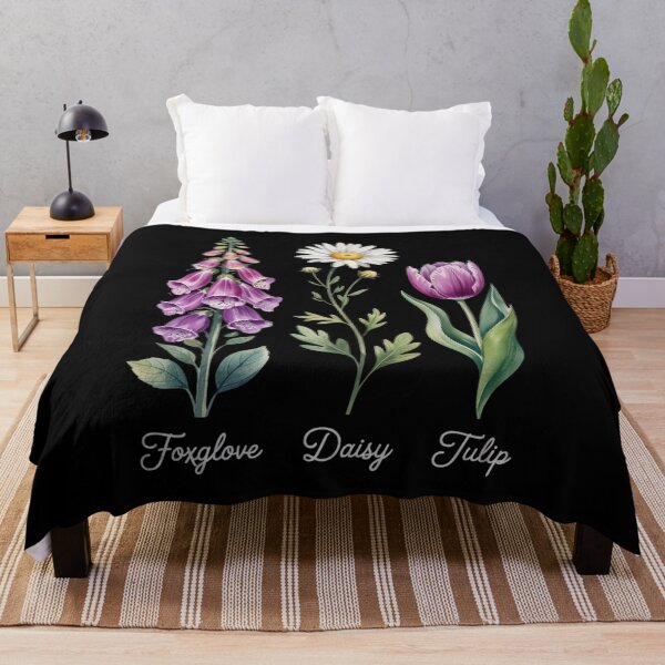 Item preview, Floral Anti Trump Foxglove Daisy Tulip Floral for Women  designed and sold by HuValverdeArt.