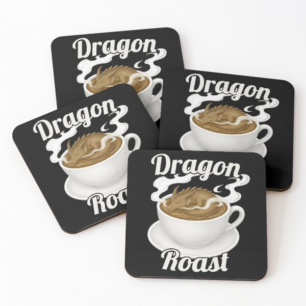 Item preview, Coffee Latte Art Dragon Roast Fantasy Coffee Design designed and sold by TheTrendsDesk.