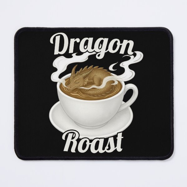 Item preview, Coffee Latte Art Dragon Roast Fantasy Coffee Design designed and sold by TheTrendsDesk.