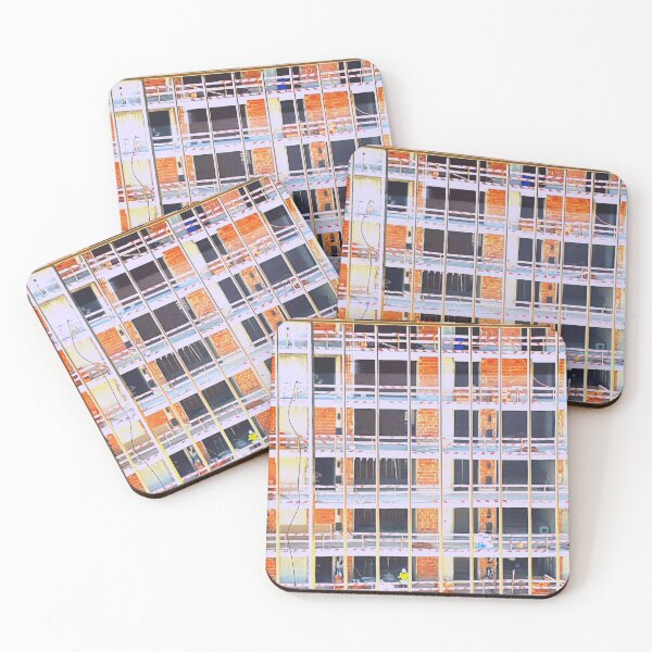 Item preview, windows pattern. construction site. abstract designed and sold by Tereza Pilar  Art.