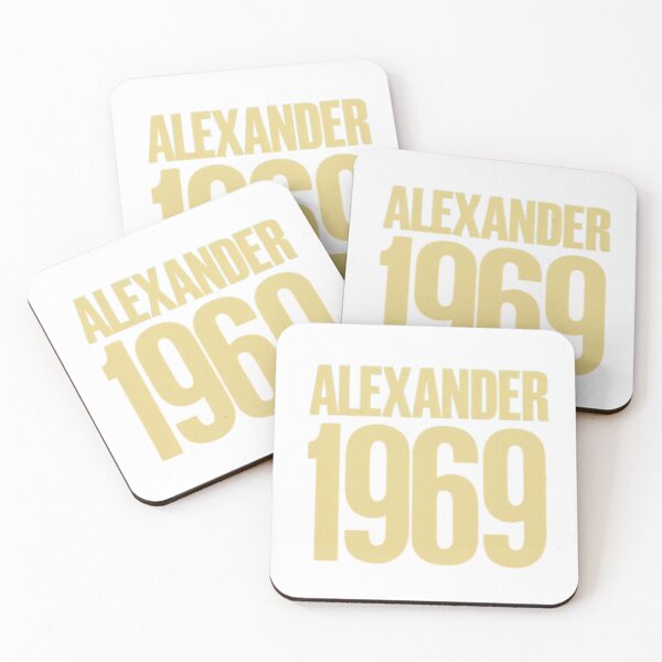 Item preview, Alexander 1969 Vintage Distressed Retro Name Design designed and sold by AlexLineArt.