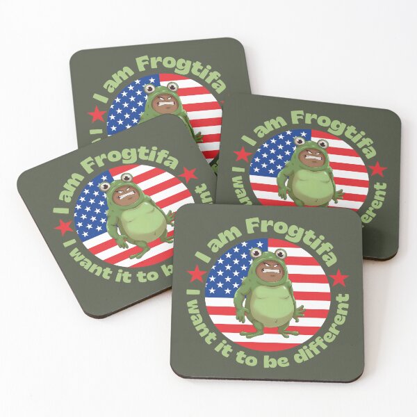 Item preview, I Am Frogtifa Protest Design T-shirt  designed and sold by Pishpunta.