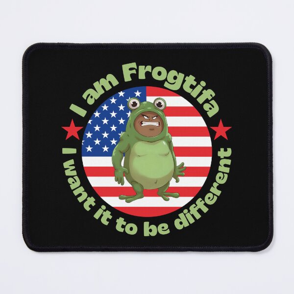 Item preview, I Am Frogtifa Protest Design T-shirt designed and sold by Pishpunta.