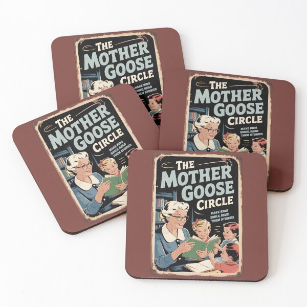 Item preview, The Mother Goose Circle - retro metal plate advertising designed and sold by Museum Of Non-Existing Art.
