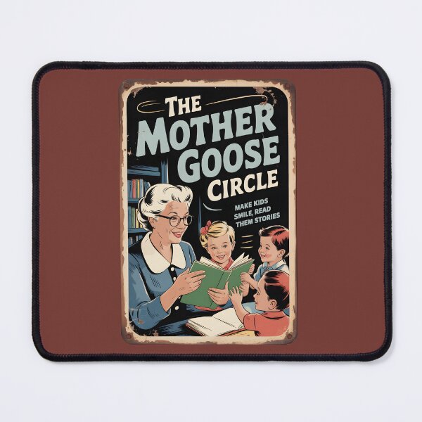 Item preview, The Mother Goose Circle - retro metal plate advertising designed and sold by Museum Of Non-Existing Art.