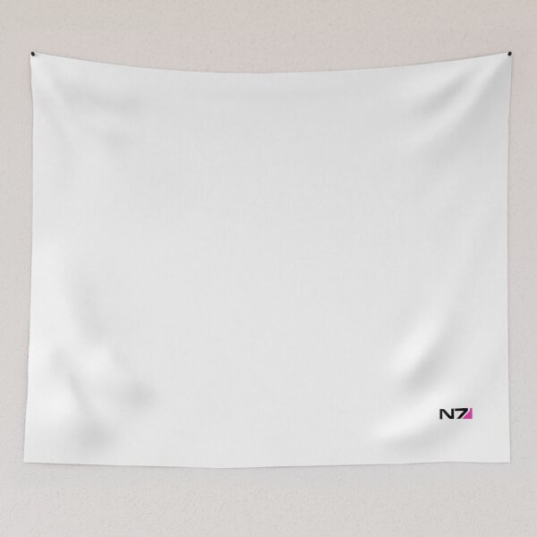 Item preview, N7 Gamer Merch - a Mass Effect story (pink on white) designed and sold by SlightlyUnreal.