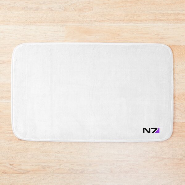 Item preview, N7 Gamer Merch - a Mass Effect story (violet on white)  designed and sold by SlightlyUnreal.